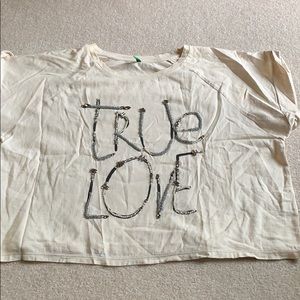 United Colors Of Benetton Cream color Kids Top